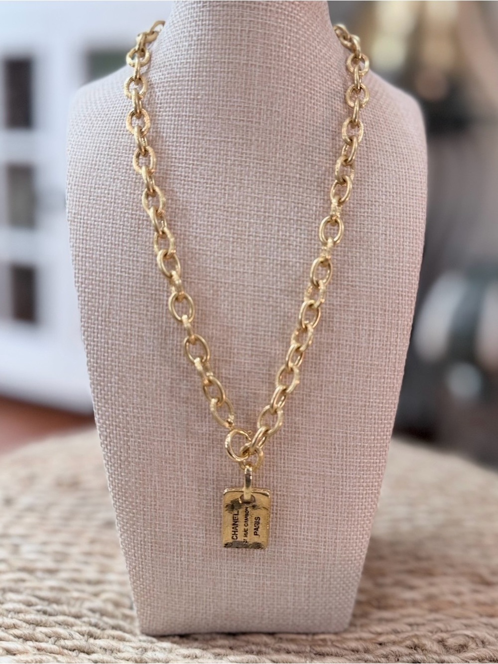 Upcycled Chanel Necklace